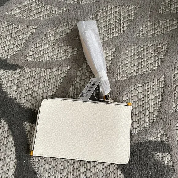 NWT: Kate Spade Lucy Bicolor Small L Zip Wristlet - Picture 3 of 5